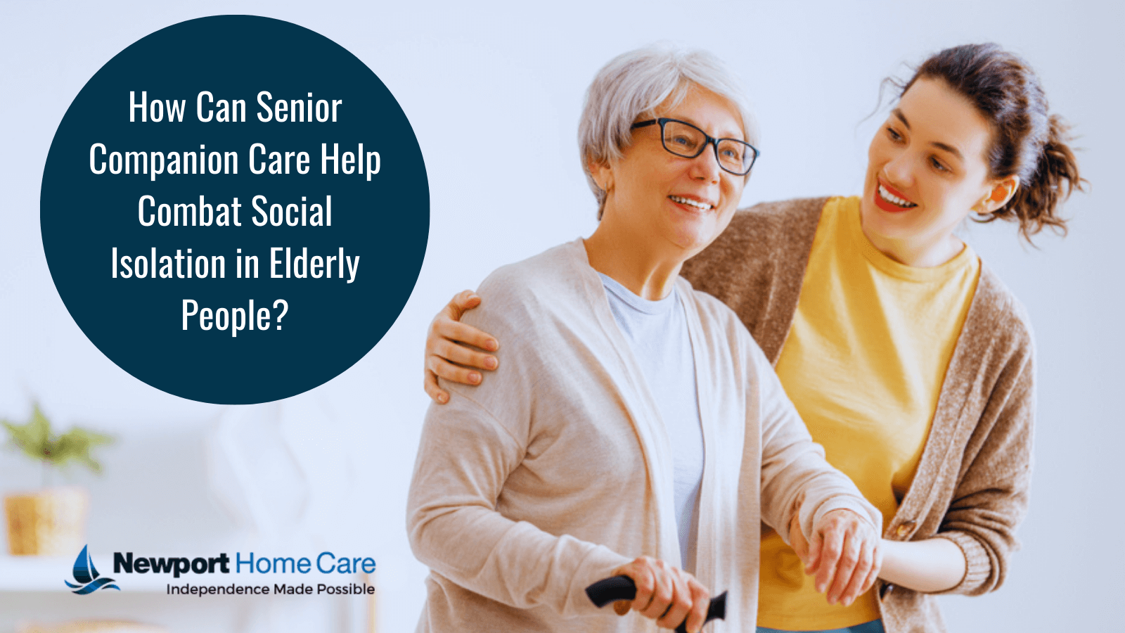 How Can Senior Companion Care Help Combat Social Isolation in Elderly People?